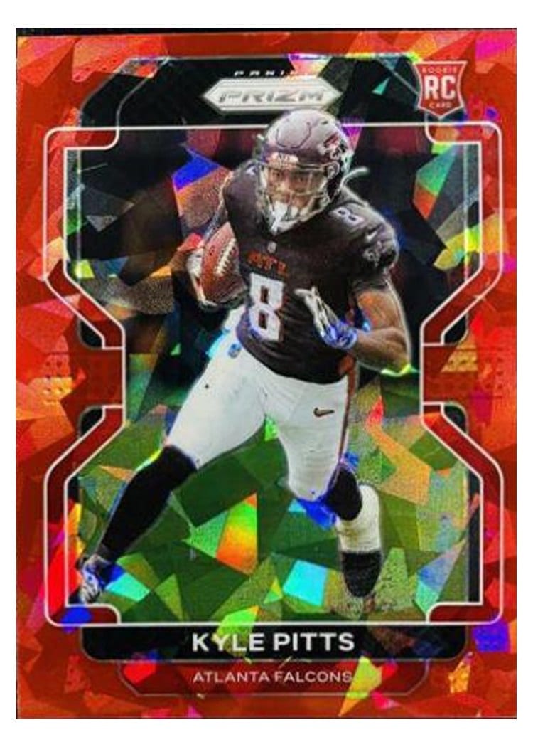 2021 Panini Prizm Base Set Kyle Pitts #341 card