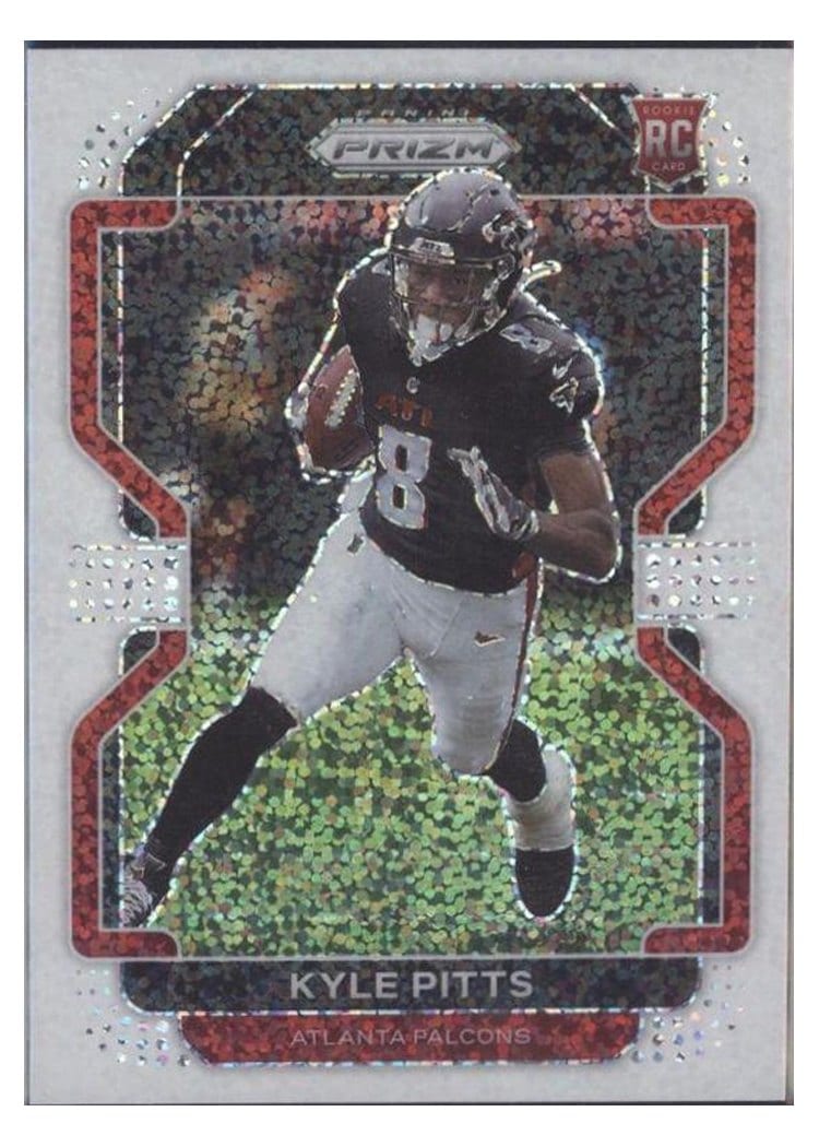 2021 Panini Prizm Base Set Kyle Pitts #341 card
