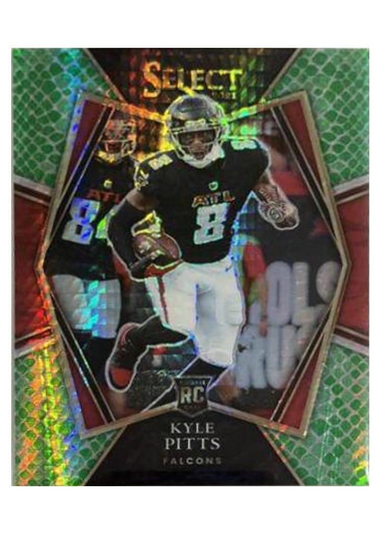 2021 Panini Select Base Set Kyle Pitts Dragon Scale #146 card