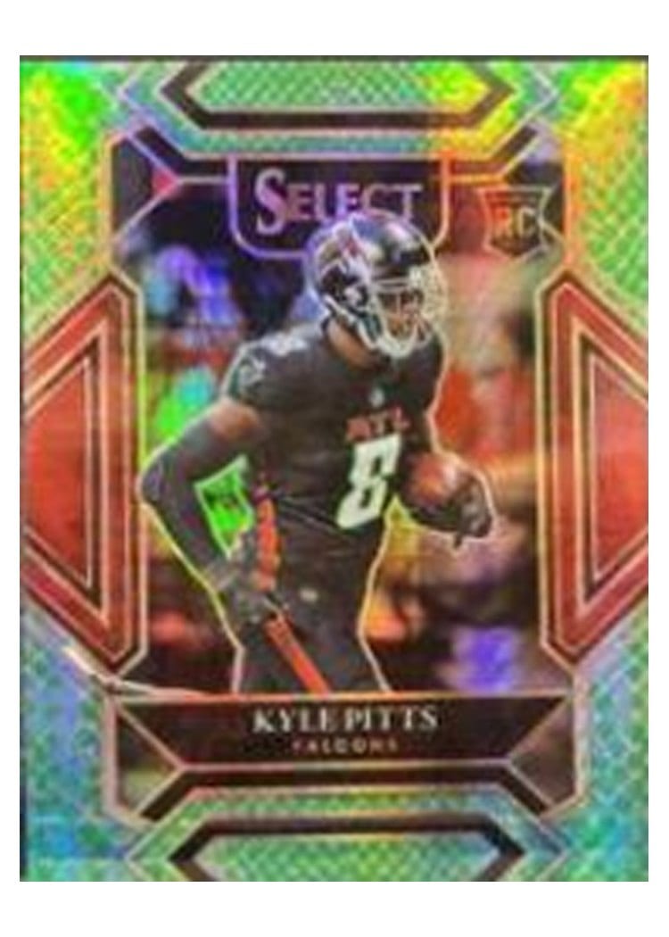 2021 Panini Select Base Set Kyle Pitts #246 card
