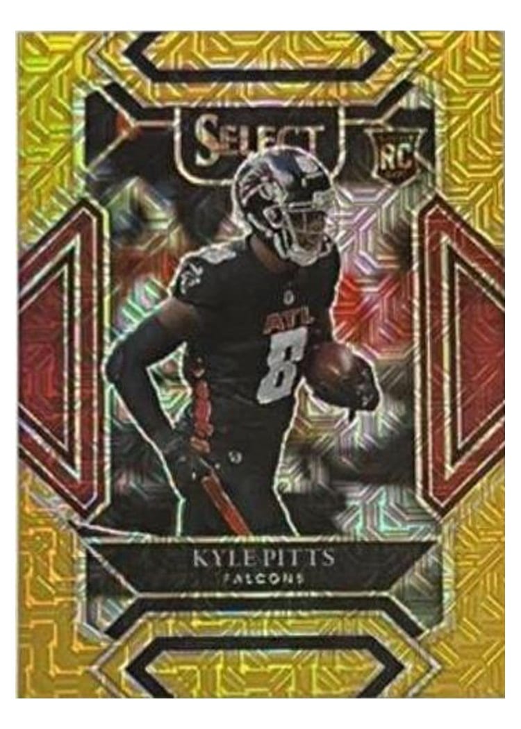 2021 Panini Select Base Set Kyle Pitts #246 card