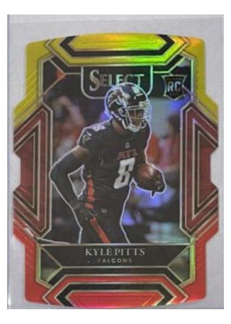 2021 Panini Select Base Set Kyle Pitts #246 card