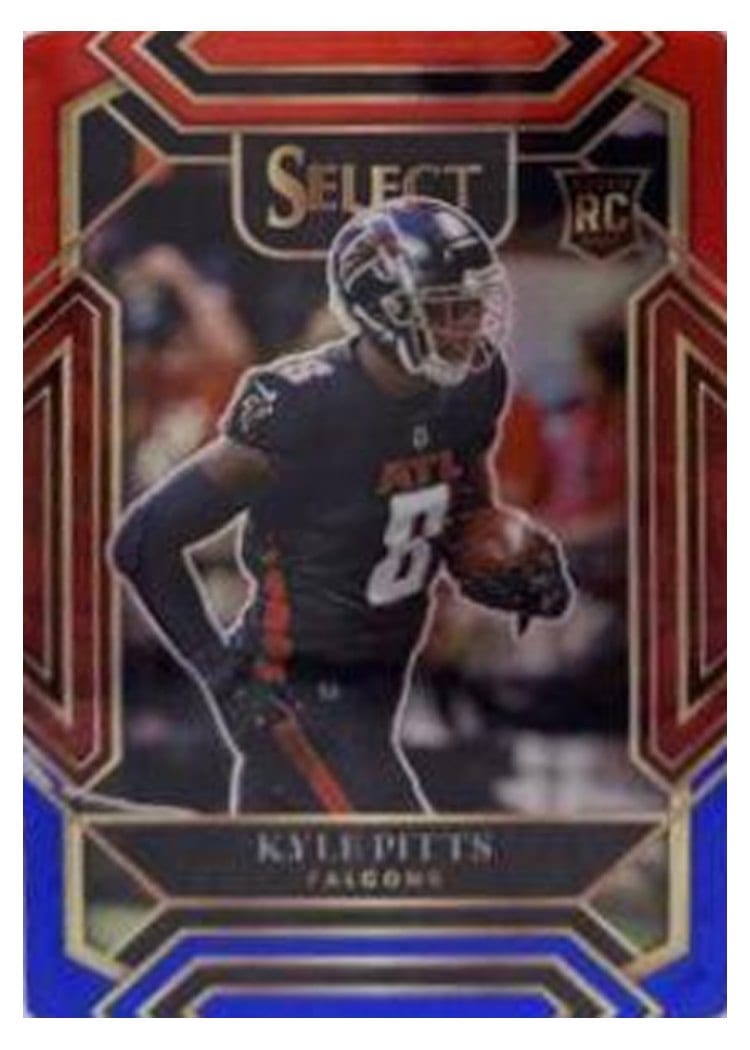 2021 Panini Select Base Set Kyle Pitts #246 card