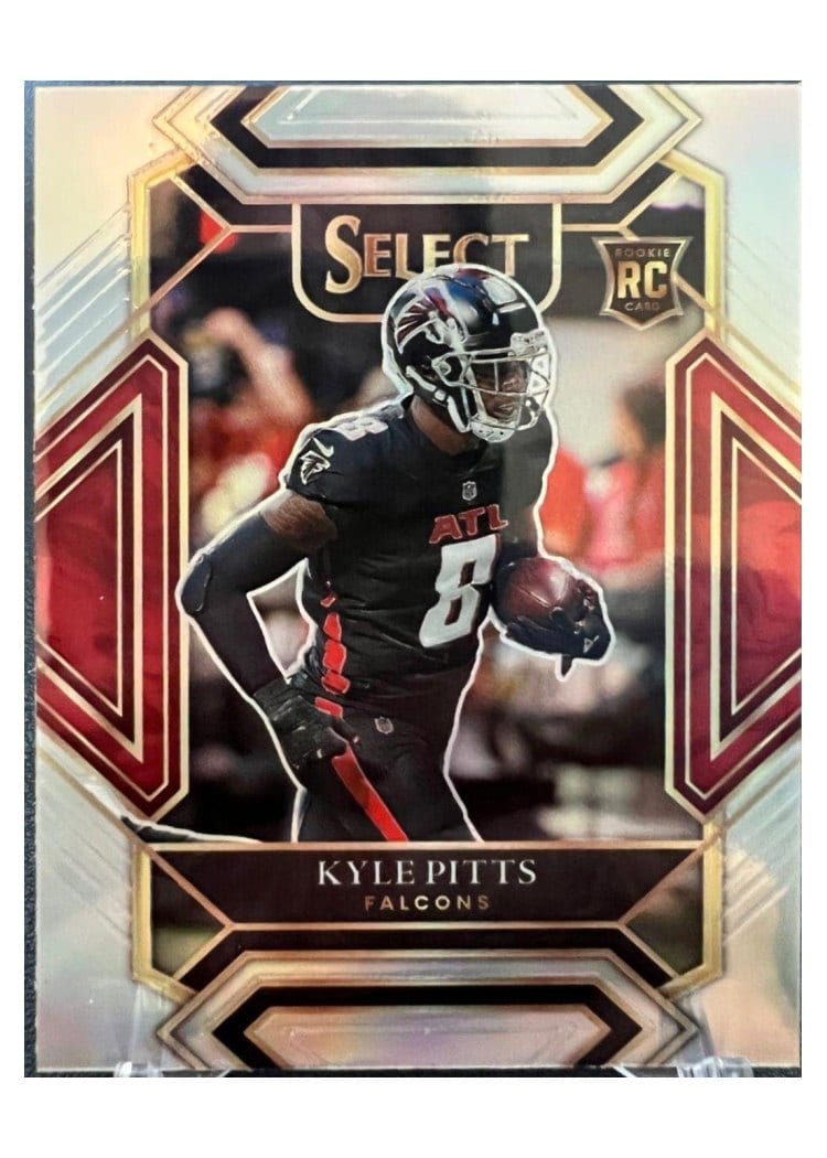 2021 Panini Select Base Set Kyle Pitts Silver #246 card