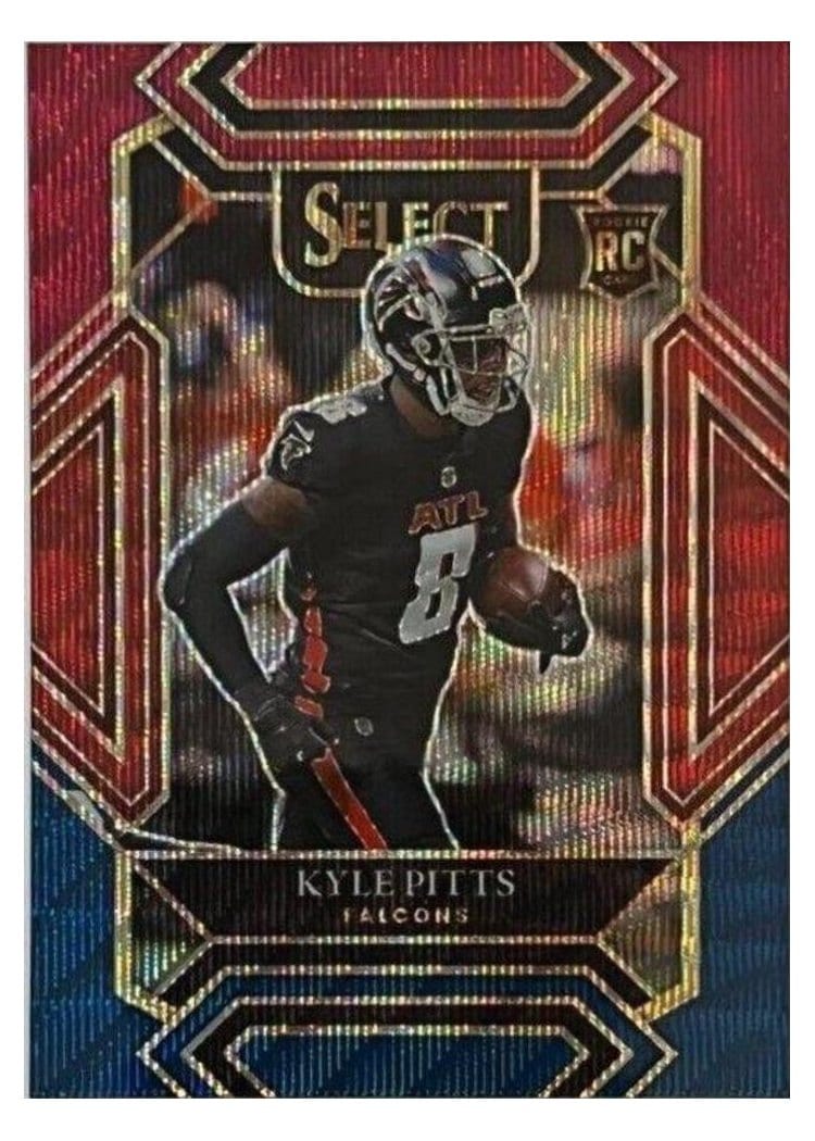 2021 Panini Select Base Set Kyle Pitts #246 card