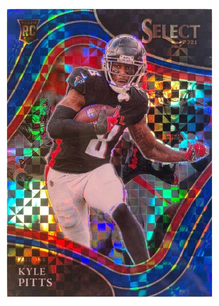 2021 Panini Select Base Set Kyle Pitts #346 card
