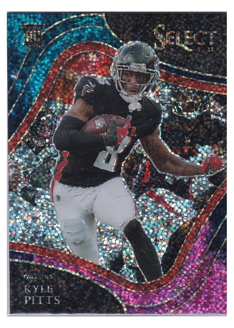 2021 Panini Select Base Set Kyle Pitts #346 card