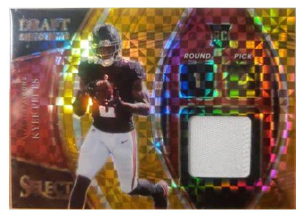 2021 Panini Select Base Set Kyle Pitts #346 card