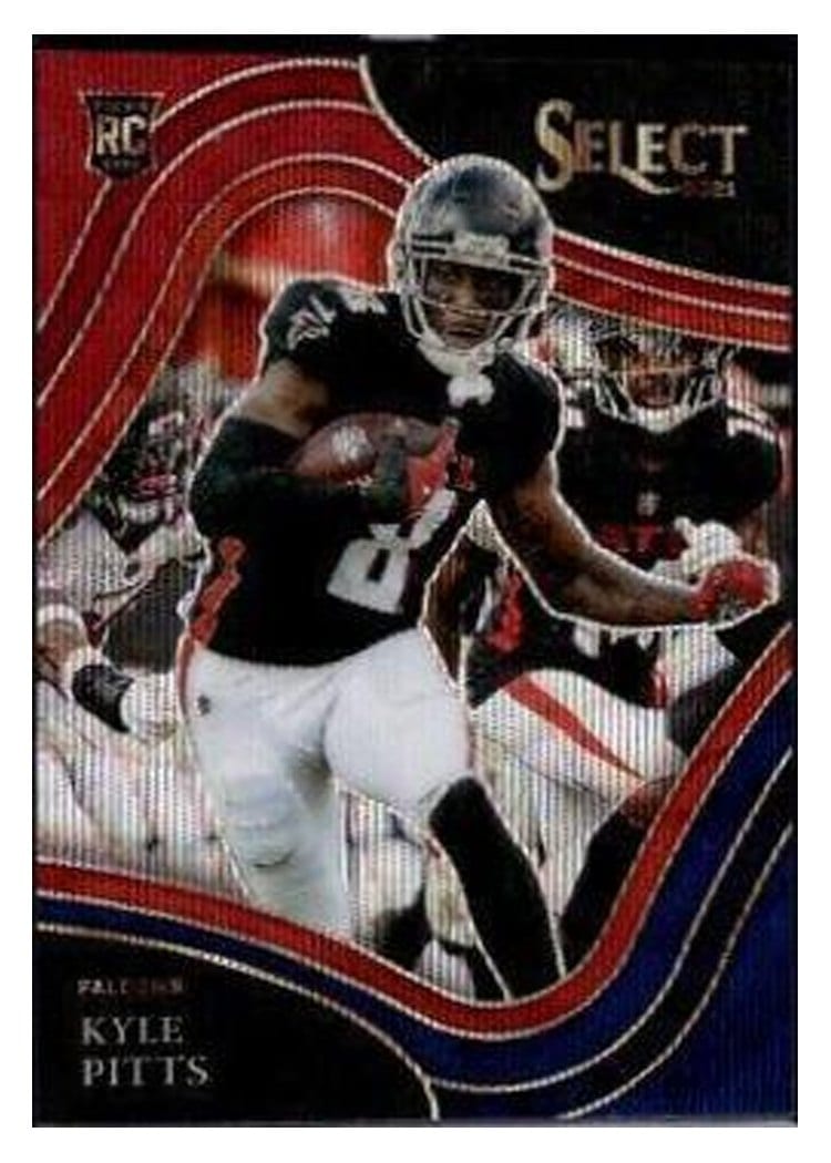 2021 Panini Select Base Set Kyle Pitts #346 card
