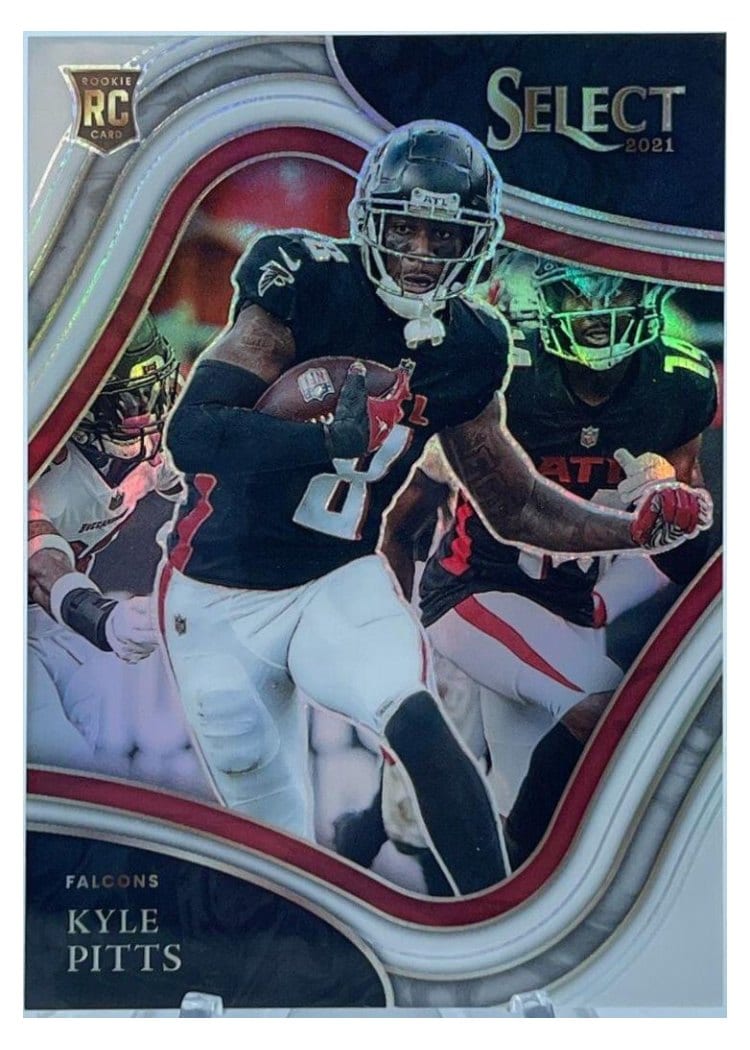 2021 Panini Select Base Set Kyle Pitts #346 card