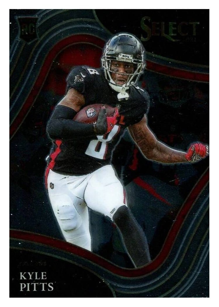 2021 Panini Select Base Set Kyle Pitts #346 card