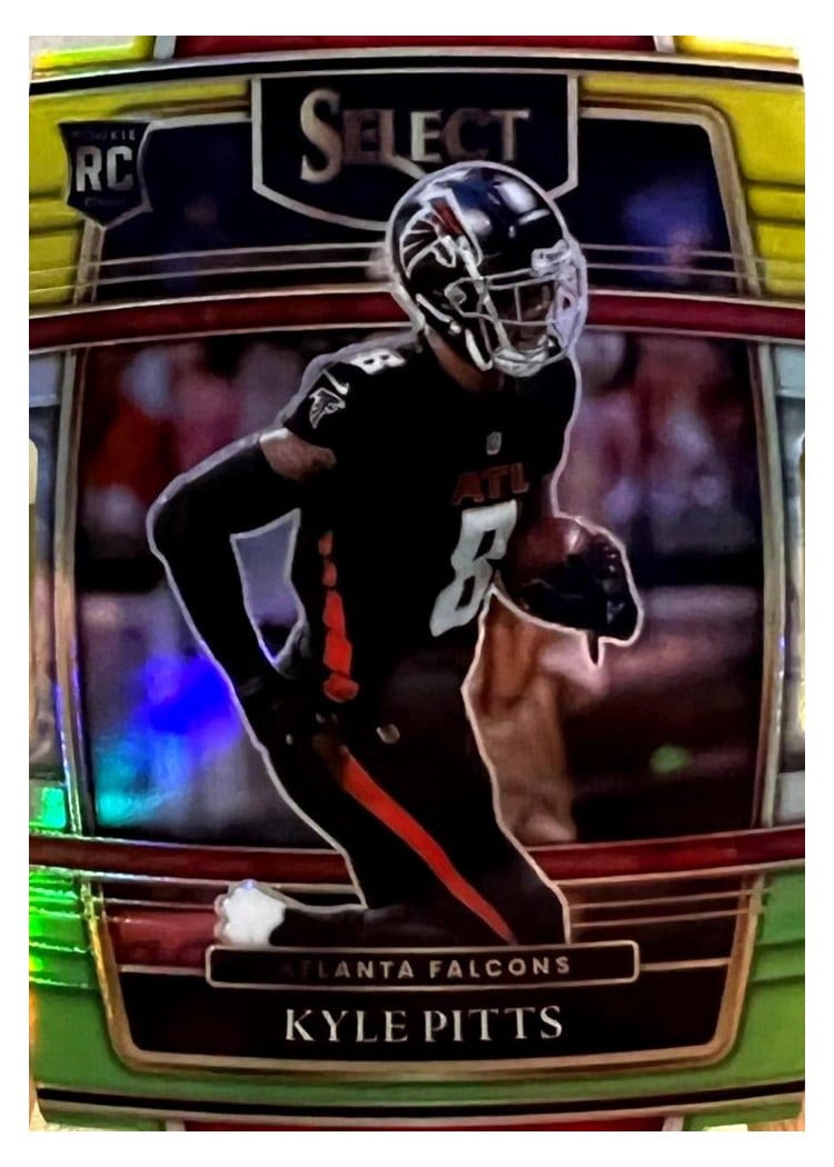 2021 Panini Select Base Set Kyle Pitts #46 card