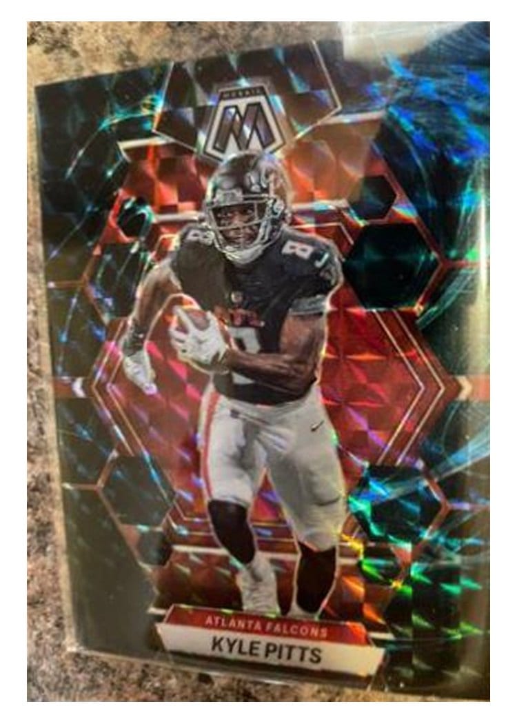 2023 Panini Mosaic Base Set Kyle Pitts #9 card