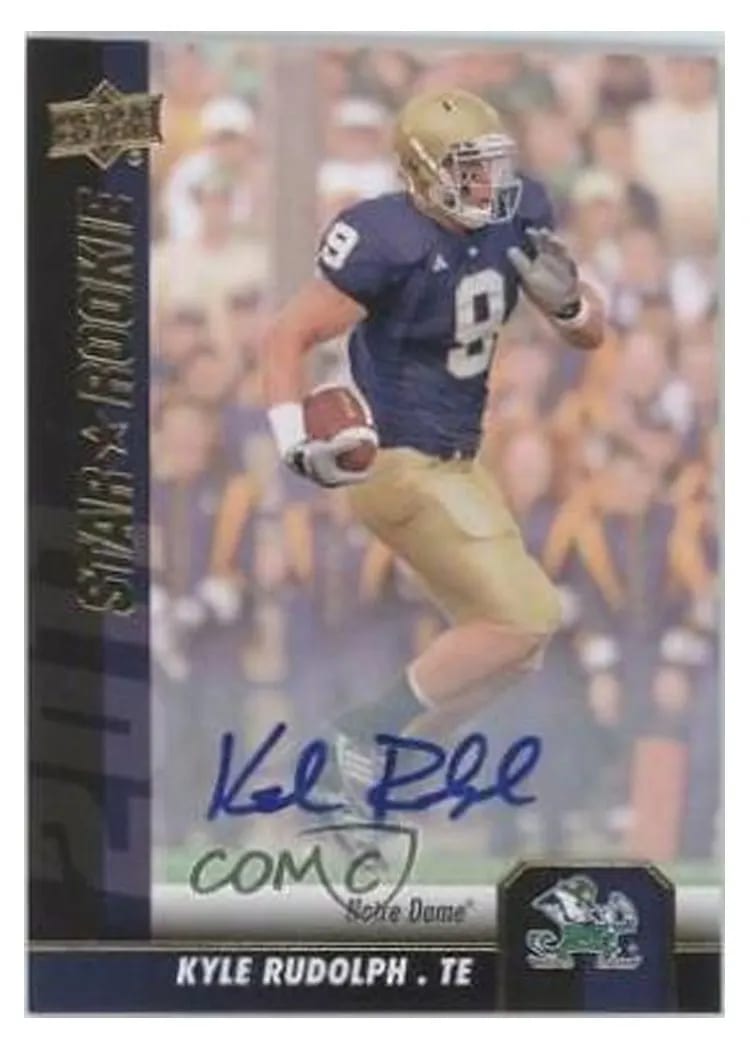 2011 Upper Deck Kyle Rudolph #200 card