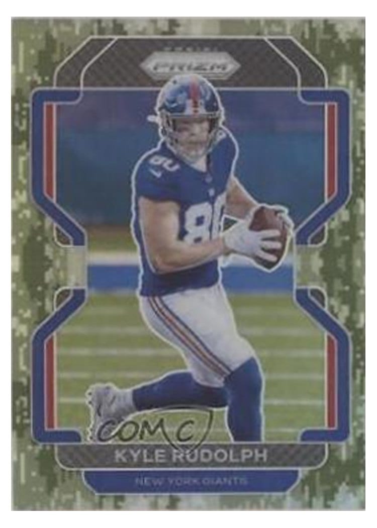 2021 Panini Prizm Base Set Kyle Rudolph #230 card