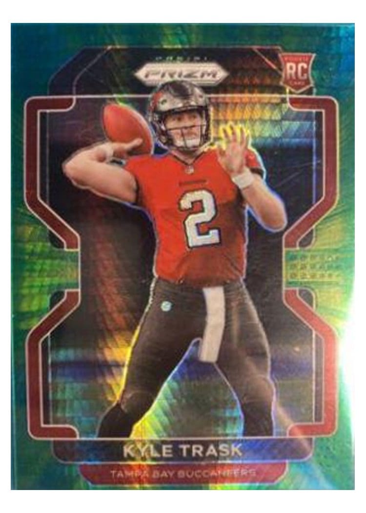 2021 Panini Prizm Base Set Kyle Rudolph Hyper Prizm #230 card