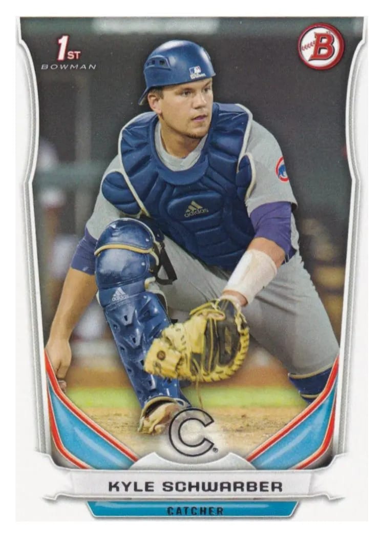 2014 Bowman Draft Picks Kyle Schwarber #DP2 card