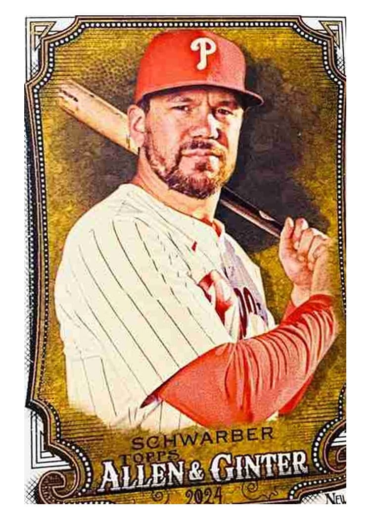 2024 Topps Allen & Ginter Base Set Kyle Schwarber #306 card