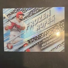 2024 Topps Pristine Frozen Ropes Kyle Schwarber #FR-12 card