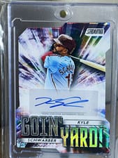 2025 Stadium Club Goin' Yard Autographs Kyle Schwarber #GYA-KS