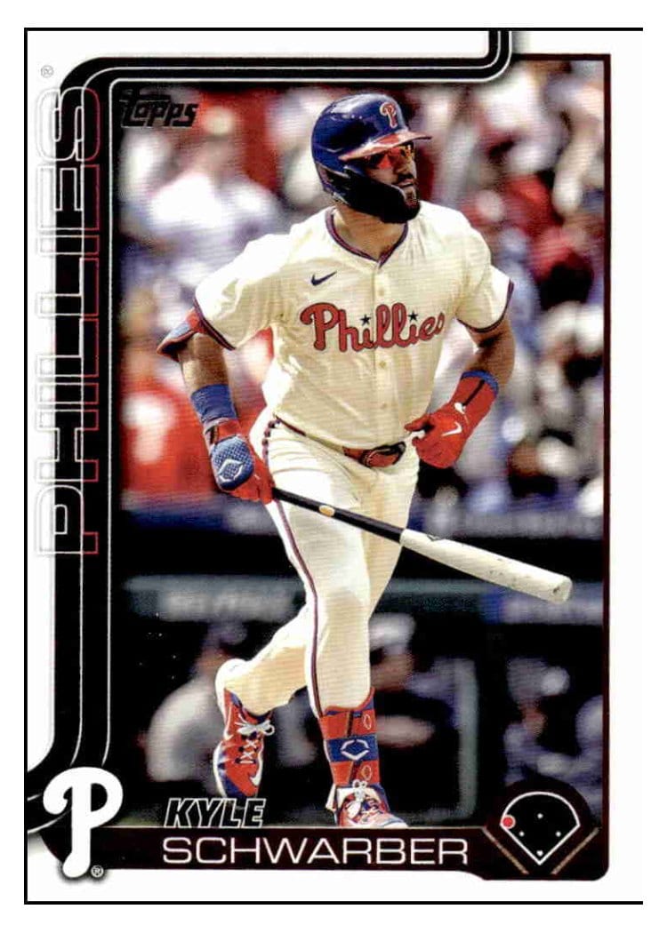 2025 Topps Base Set Kyle Schwarber #141 card