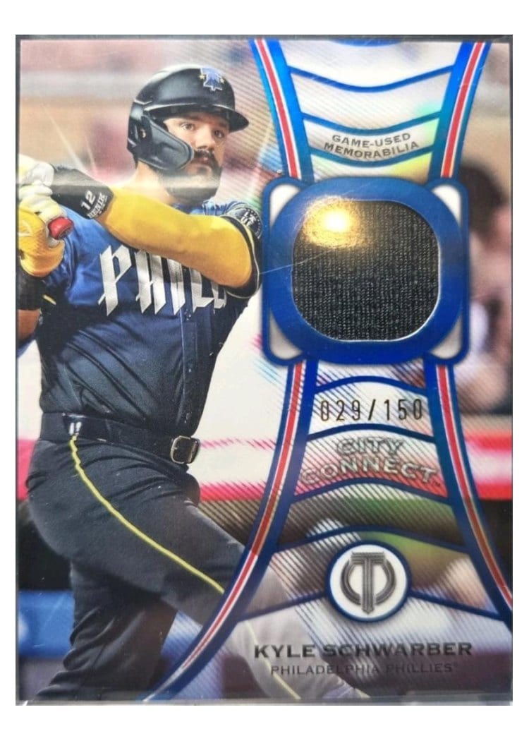 2025 Topps Tribute Tributaries Kyle Schwarber #TT-KS card