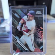 2026 Topps Chrome Black Damascus Kyle Schwarber #DAM-10 card