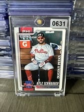 2026 Topps Dugout Peeks Kyle Schwarber #250 card
