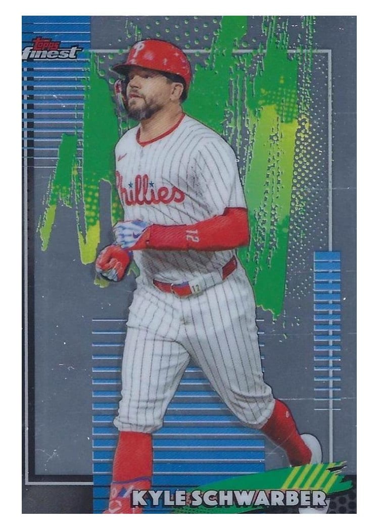 2026 Topps Finest Kyle Schwarber #91 card