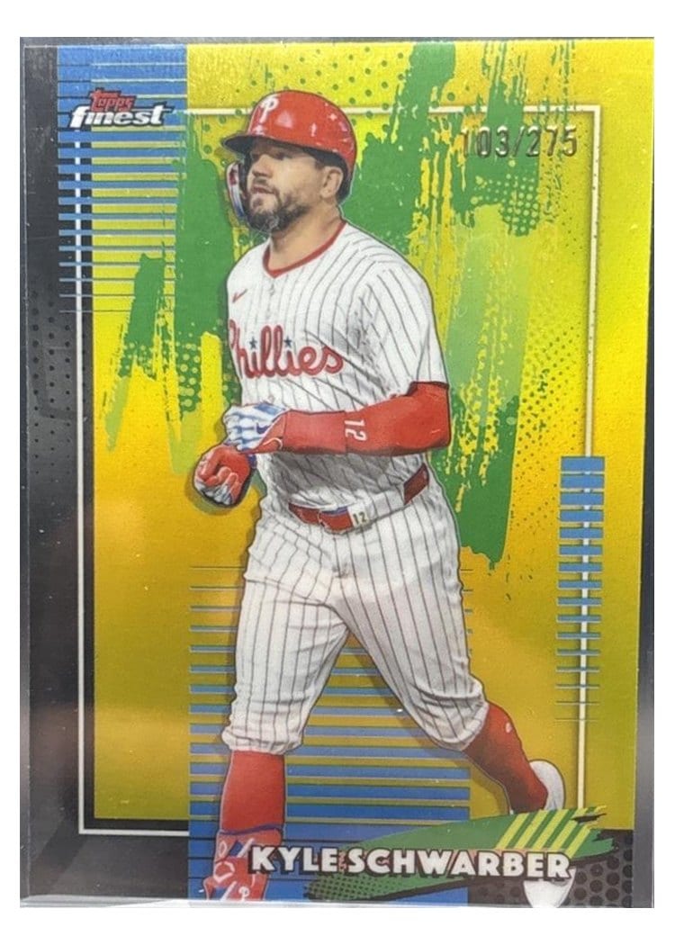 2026 Topps Finest Kyle Schwarber #91 card