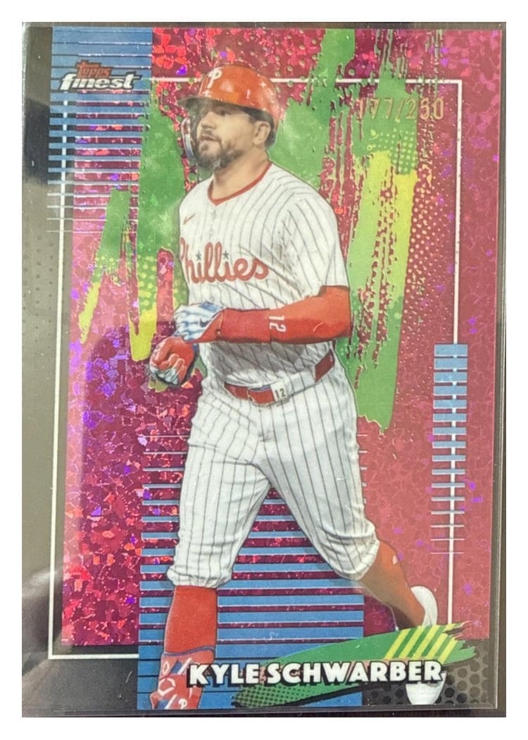 2026 Topps Finest Kyle Schwarber #91 card