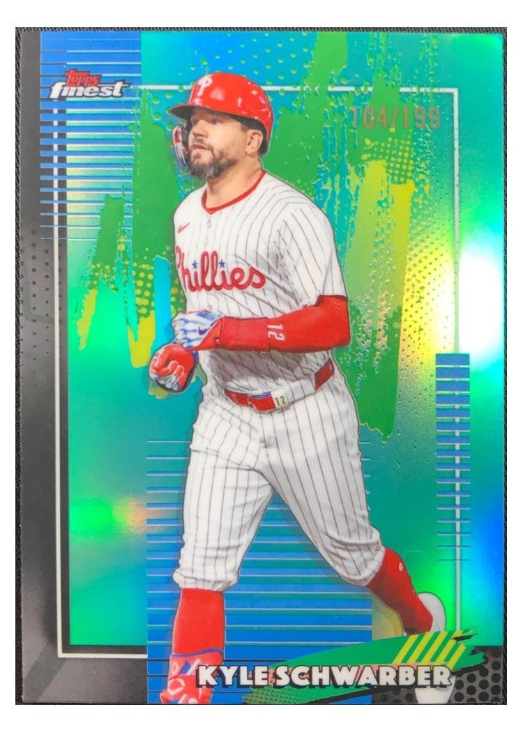 2026 Topps Finest Kyle Schwarber #91 card