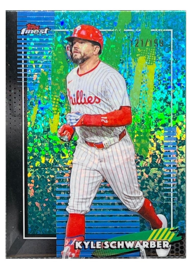 2026 Topps Finest Kyle Schwarber #91 card