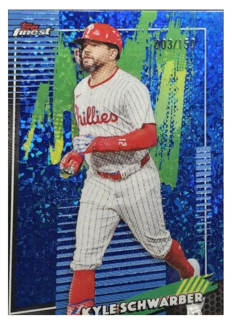 2026 Topps Finest Kyle Schwarber #91 card