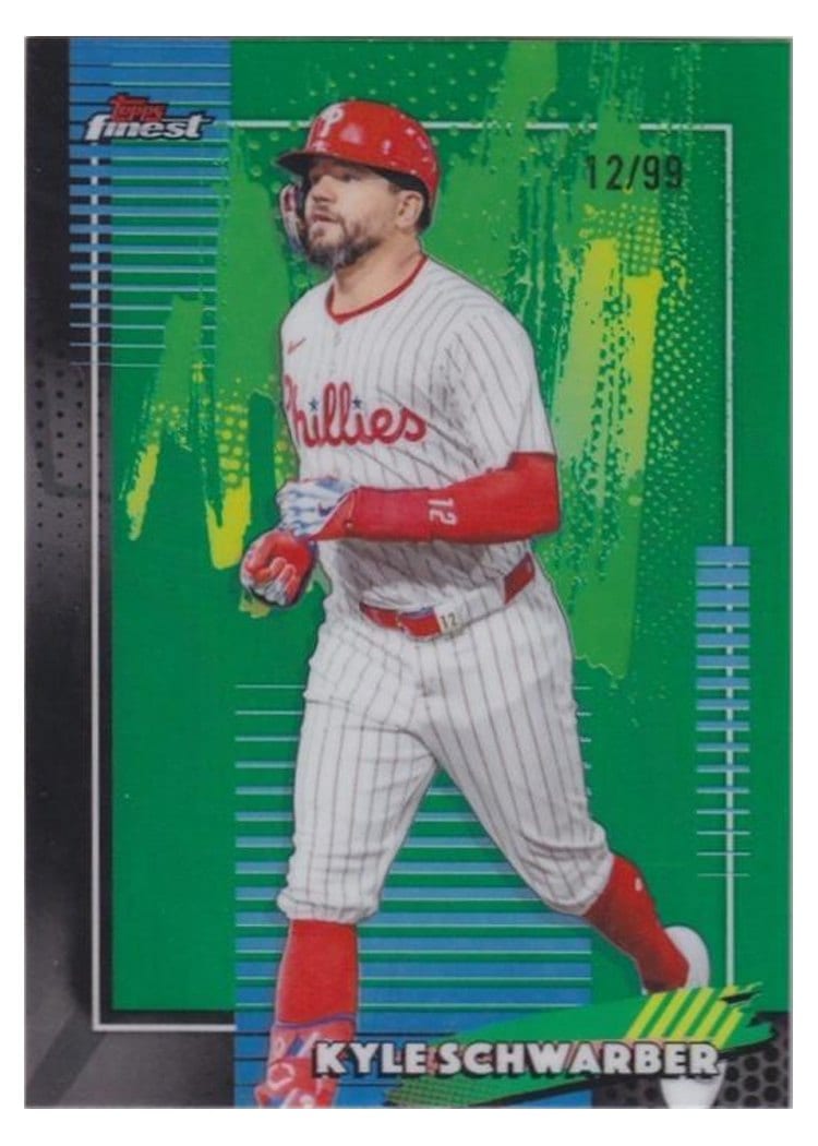2026 Topps Finest Kyle Schwarber #91 card