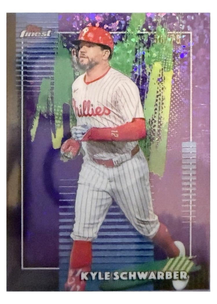 2026 Topps Finest Kyle Schwarber #91 card