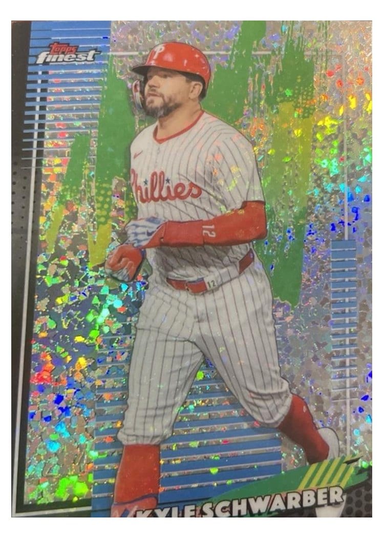 2026 Topps Finest Kyle Schwarber #91 card