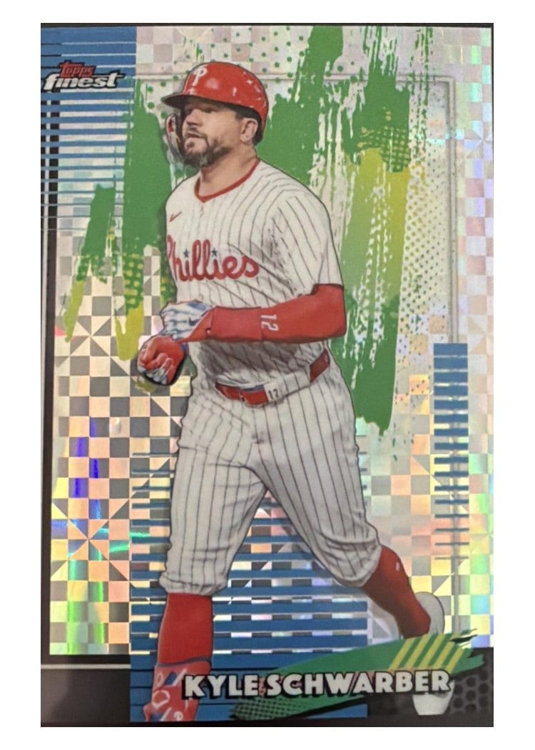 2026 Topps Finest Kyle Schwarber #91 card
