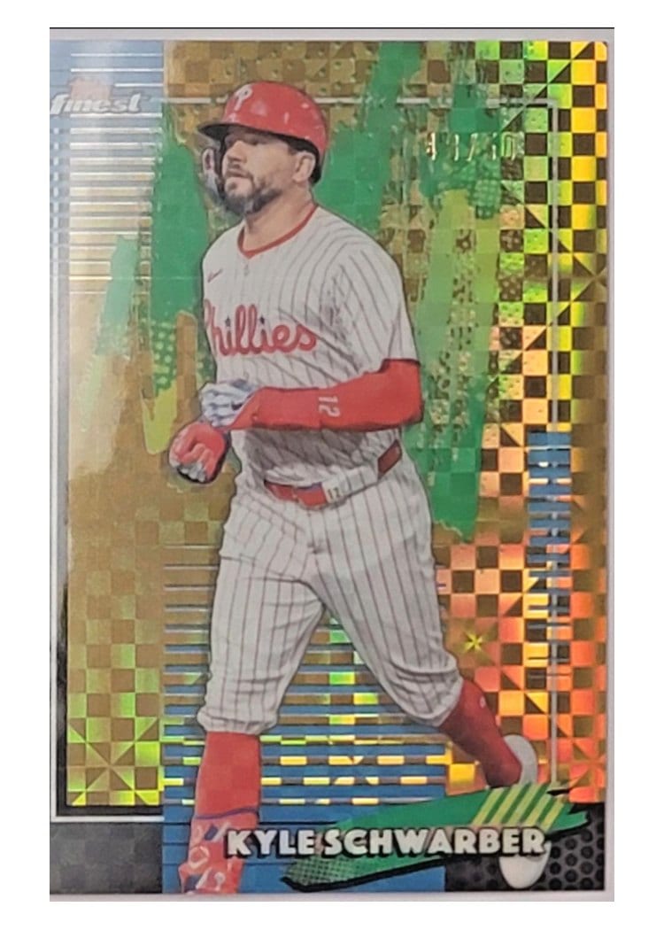 2026 Topps Finest Kyle Schwarber #91 card
