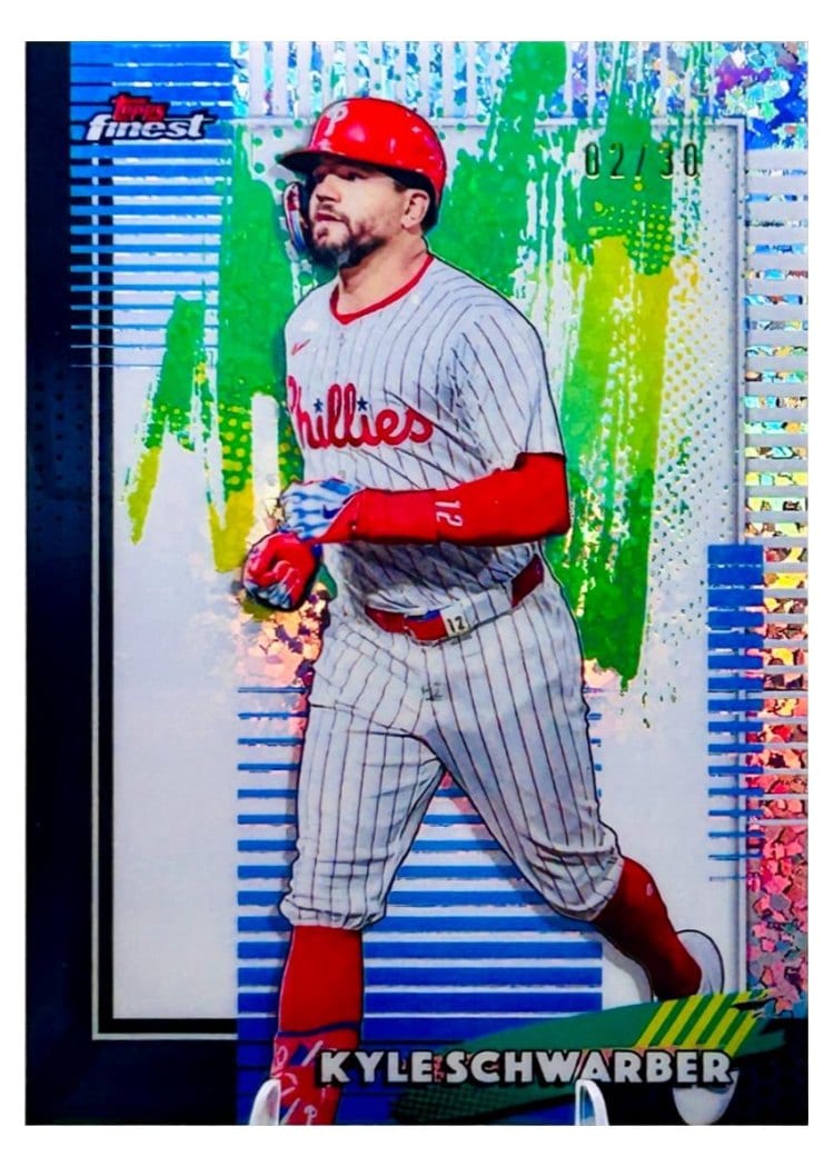 2026 Topps Finest Kyle Schwarber #91 card