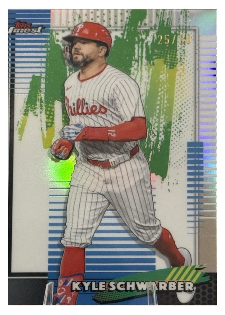 2026 Topps Finest Kyle Schwarber #91 card