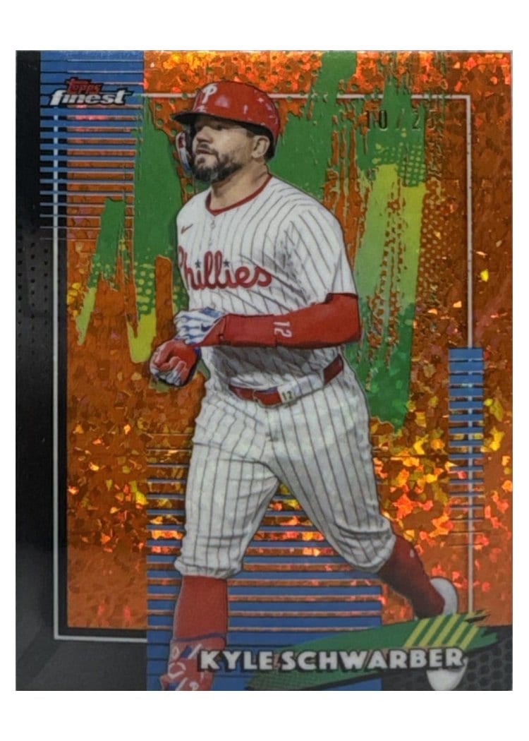 2026 Topps Finest Kyle Schwarber #91 card