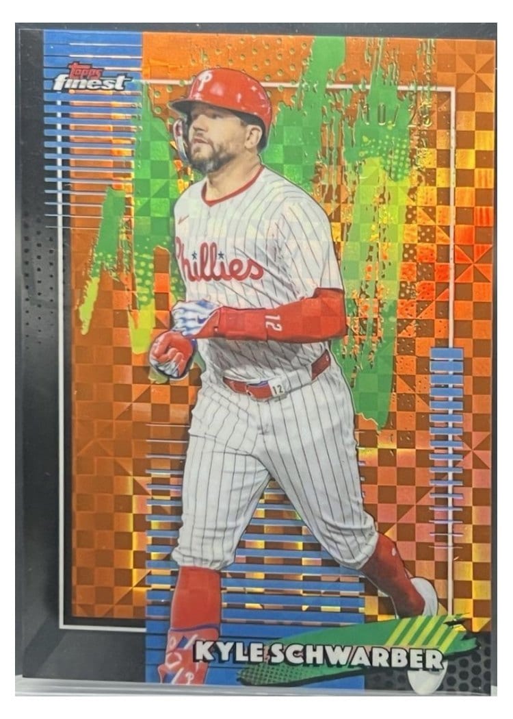 2026 Topps Finest Kyle Schwarber #91 card