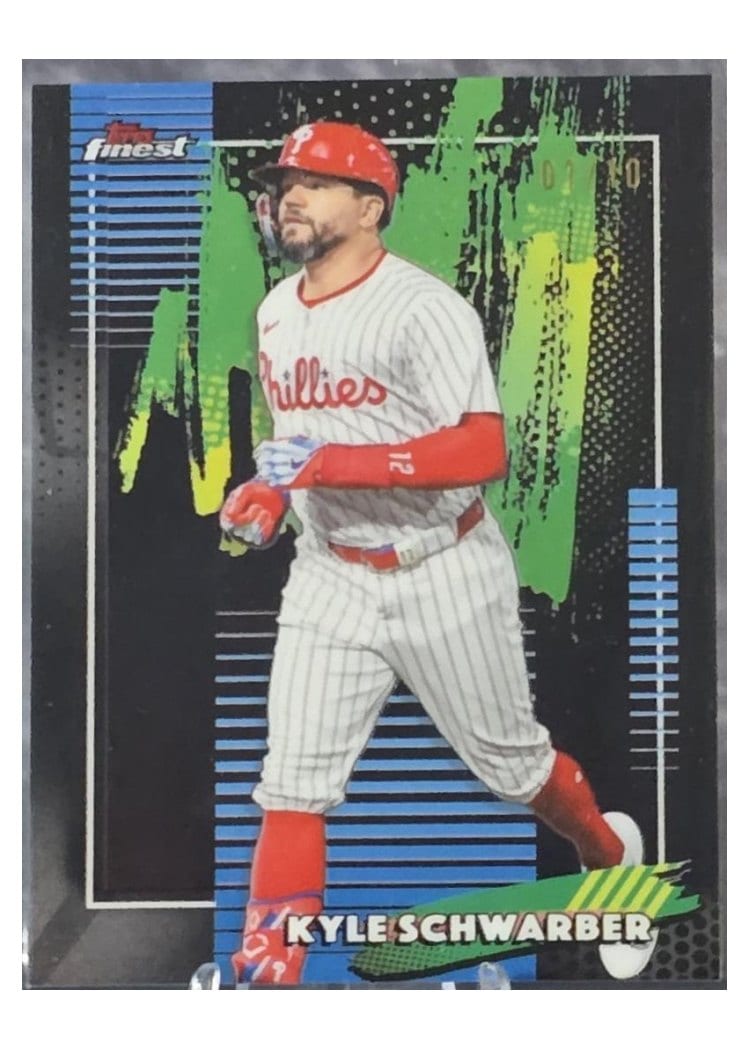 2026 Topps Finest Kyle Schwarber #91 card