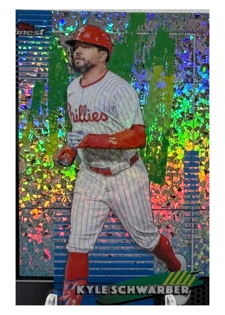 2026 Topps Finest Kyle Schwarber #91 card