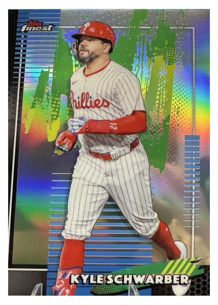 2026 Topps Finest Kyle Schwarber #91 card
