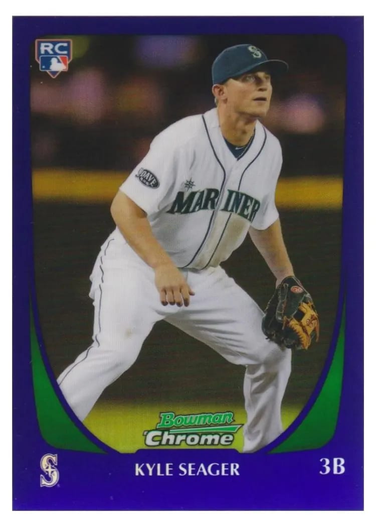 2011 Bowman Chrome Draft Kyle Seager #103 card