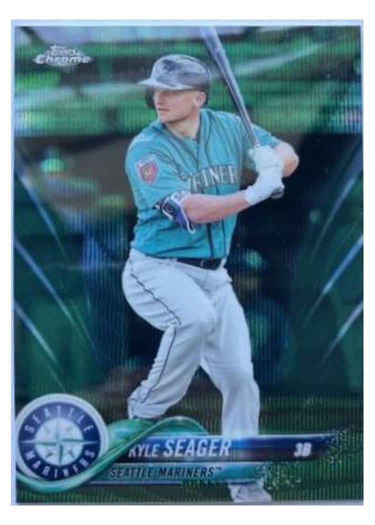 2018 Topps Chrome Base Set Kyle Seager #159 card