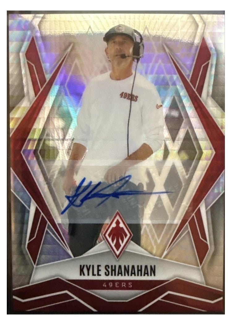 2025 Panini Phoenix Base Set Kyle Shanahan #120 card