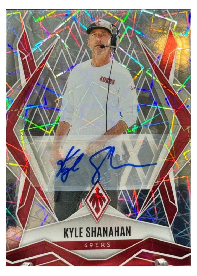 2025 Panini Phoenix Base Set Kyle Shanahan #120 card